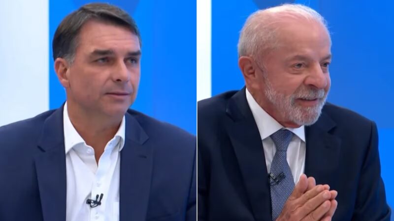 Flávio Bolsonaro aparece à frente de Lula em nova pesquisa para a Presidência, aponta Veritá