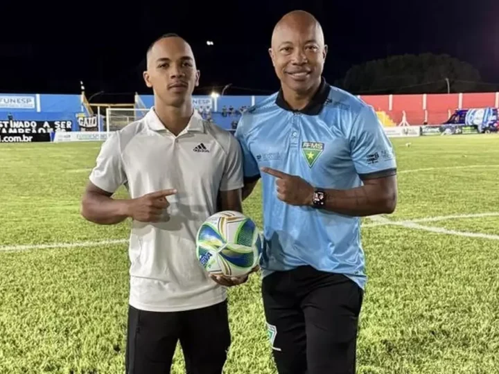 Pai e filho estreiam juntos na arbitragem da Copa MS após 18 anos de história no futebol
